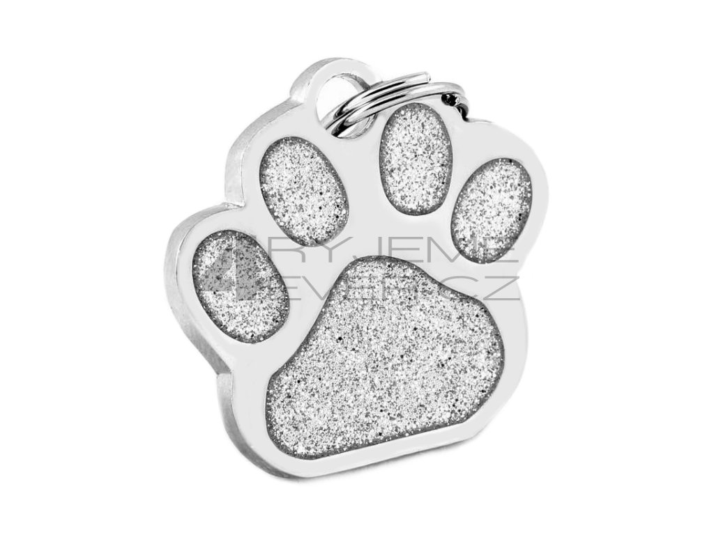 Paw Shaped Pet Tag preview