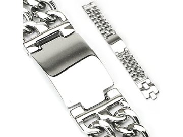 Náramek z chirurgické oceli SPIKES SSBQ-0788 (Cena bez gravírování -)