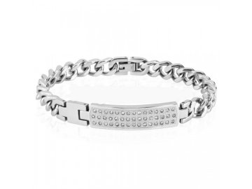 Náramek z chirurgické oceli SPIKES SSBH-0634-L (Cena bez gravírování -)