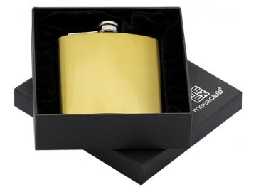 Placatka MEEX 175ml nerez zlatá (Cena bez gravírování -)