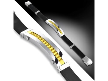 Náramek z chirurgické oceli XXZ521 (Cena bez gravírování -)