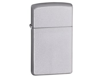 Zippo 20085 Satin Chrom Slim (Cena bez gravírování -)