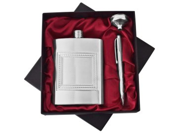 Placatka dárková sada 235ml nerez (Cena bez gravírování -)
