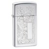 Zippo 22076 Chrome Venetian Slim (Cena bez gravírování -)