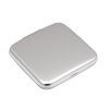 Kapesní zrcátko SQUARE STEEL MIRROR (Cena bez gravírování -)