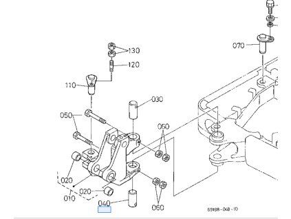 69191-66460 Čep KUBOTA náhrada PREMIUM