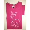 Dětské Tričko s motivem zvířátka - ružové