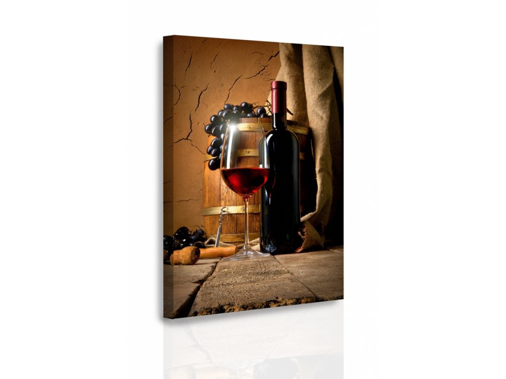 Obraz láhev vína