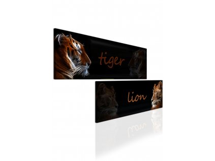 Obrazy tygr a lev