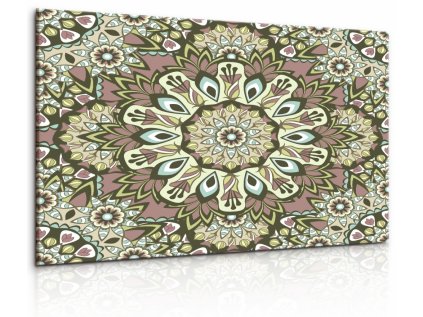 Obraz mandala retro