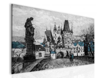 Reprodukce Praha Karlův most III