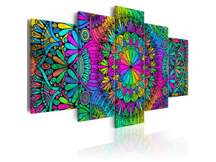 Obraz Mandala hippie