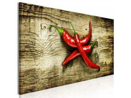 Obraz chilli papričky