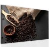 Jednodílný obraz kávová zrna