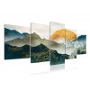 Obraz Východ slunce nad horami
