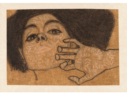 Egon Schiele - Hlava ženy