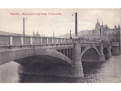Praha - Most arcivévody Frant. Ferdinanda