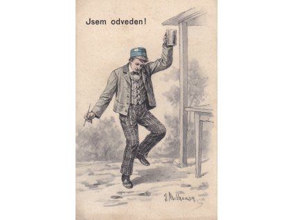 Vojenská pohlednice č. 77