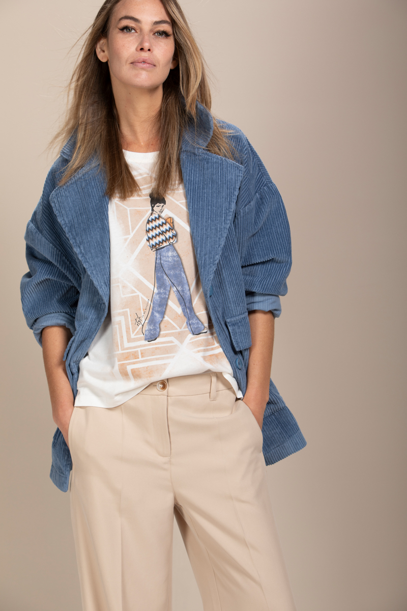 Tričko KENNYS. WOMAN STYLE OFF WHITE