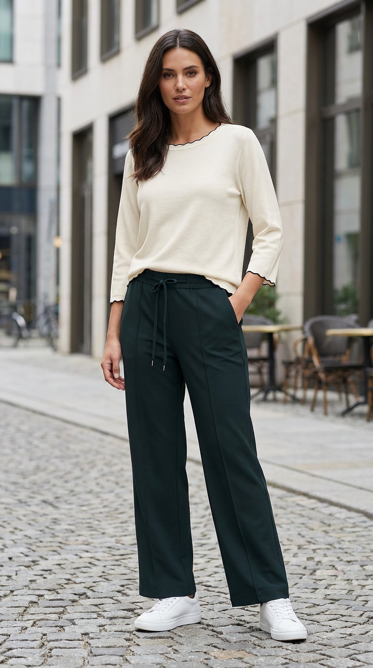 Pulóver BROADWAY NYC FASHION LINE OFF WHITE