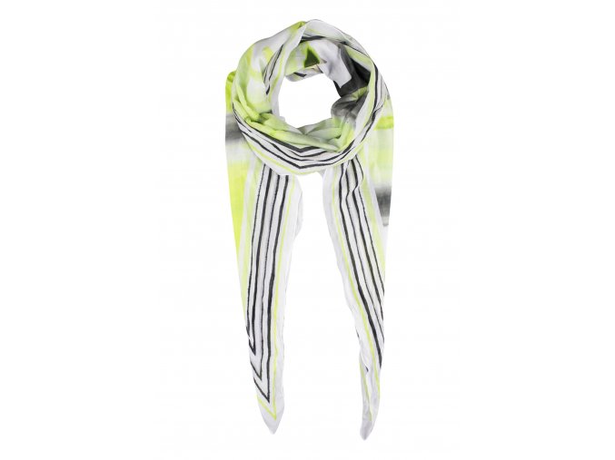 Šatka Kenny S.  LIME GREEN STRIPED