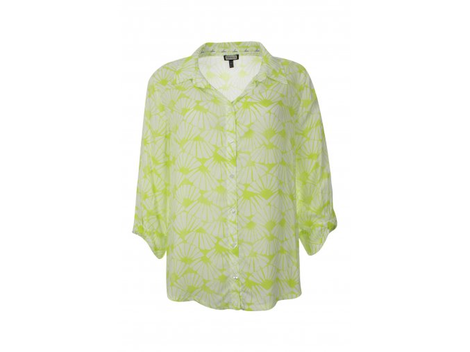 Blúzka KennyS. GRAPHIC PRINT LIME GREEN