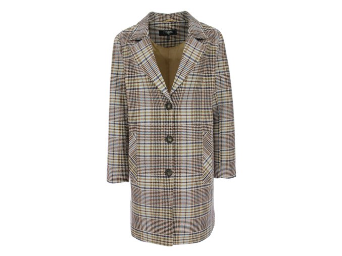 Prechodný károvaný kabát KENNYS.