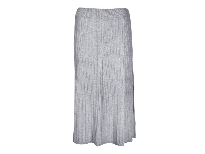 Trendy úpletová sukňa KennyS. SILVER MELANGE