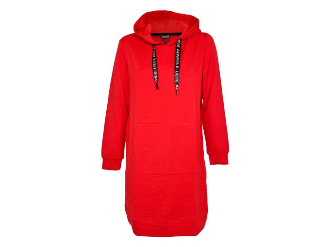 Šaty s kapucňou KENNYS. RED