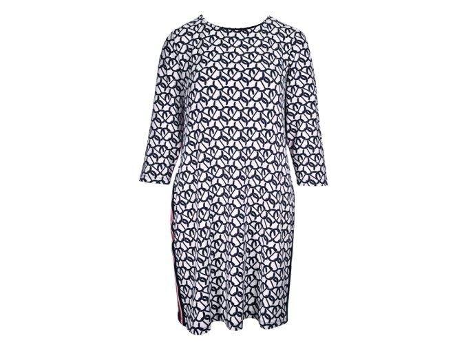 Šaty KENNYS. GRAPHIC PRINT INDIGO