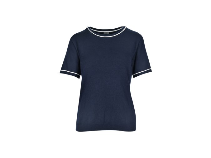 Pulóver s krátkym rukávom KENNYS. INDIGO