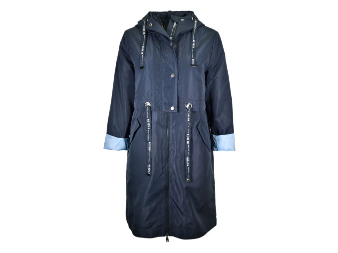 Prechodná bunda s kapucňou KENNYS. INDIGO