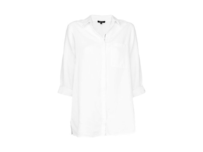 Ľanová košeľa KENNYS. WHITE