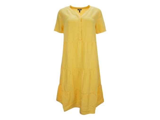 Ľanové šaty Kenny S. YELLOW