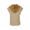 Tričko KennyS. STRIPED INDIGO s kapucňou