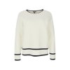 Pulóver s prúžkom KennyS. OFF WHITE