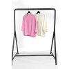 Pulóver KENNYS. STEND UP COLLAR OFF WHITE