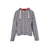 Mikina s kapucňou KENNYS. GRAPHIC PRINT INDIGO