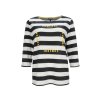 Mikina Kenny S. STRIPE BLACK