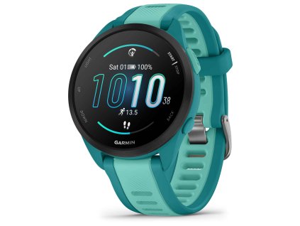 garmin forerunner 165 turquoise 1