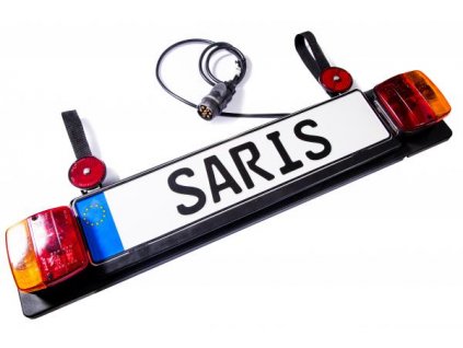 SARIS SPZ s brzdovými světly