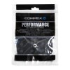 compex accessoire electrode noir sachet rectangle 1 snap x1 1