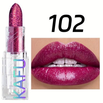 Lesklá perleťová rtěnka #102