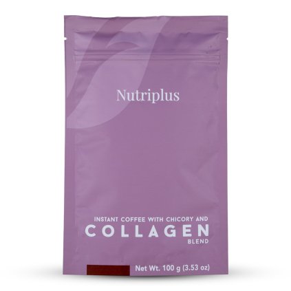 Káva se směsí čekanky a kolagenu