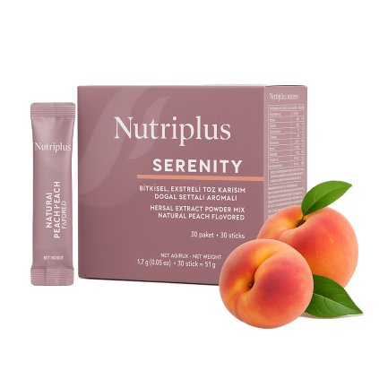 Nutriplus Serenity čaj s broskvovou příchutí 1,7 g x 30 ks