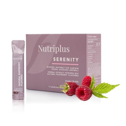 Nutriplus Serenity čaj s malinovou příchutí 1,7 g x 30 ks