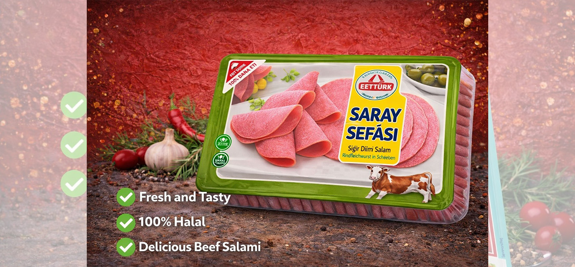 geturk Salám Hovězí v plátcích 125g