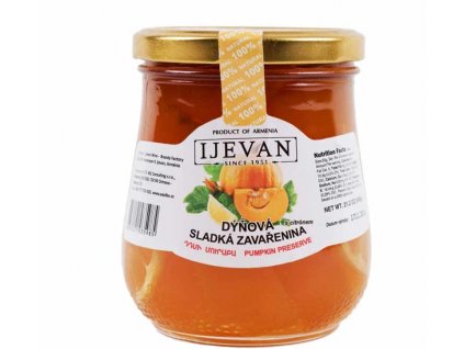 Ijevan Dýňová sladká zavařenina s citrónem 600g