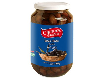 Chtoura Garden Olivy Černé 1kg