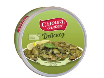 Chtoura Garden Fava Boby Vařené s koriandarem 350g